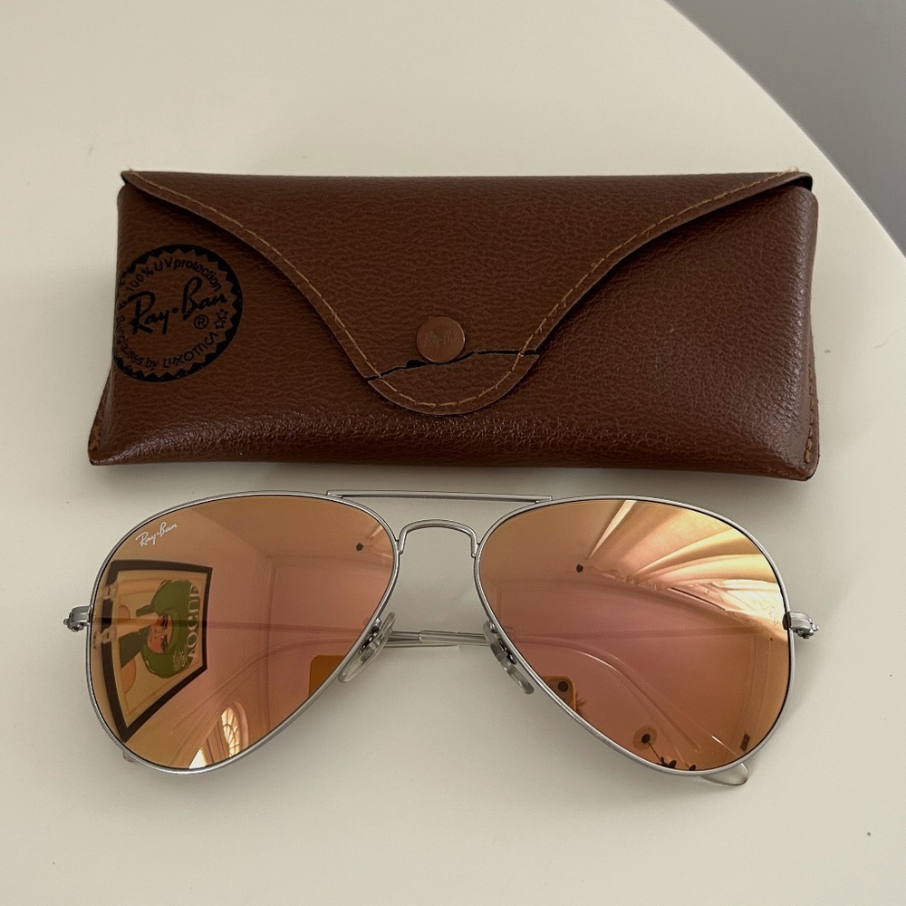 Ray-Ban Aviator Copper Reflective Lenses